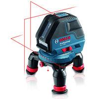 Machine Mart Xtra Bosch GLL 3-50 Professional Line Laser, Rotating Mini Tripod, BM1 Wall Mount & L-BOXX