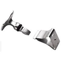 Matt Chrome Wall Door Holder