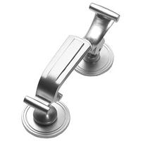 Matt Chrome Doctor Knocker 203x64mm