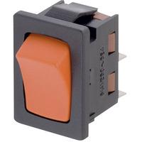 Marquardt 1941.1103 6A IP50 Rocker Switch SPST On-Off Black Body O...