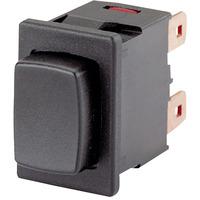 Marquardt 1683.1101 16A 250V AC IP40 Pushbutton SPST On-Off Black ...