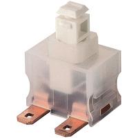 Marquardt 1682.1101 12A IP40 Pushbutton DPST On-Off Faston White 2...