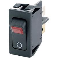 marquardt 15553102 illuminated rocker switch 16a ip40 dpst on off