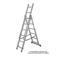 Machine Mart Xtra Lyte CL9 9 Tread Aluminium Combination Ladder