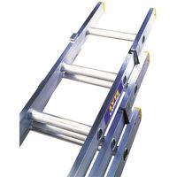 Machine Mart Xtra Lyte ELT335 3 Section Trade Extension Ladder 3.42m-8.46m