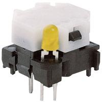 Marquardt 6425.4121 Key Switch 100mA 28V SPNO PCB Yellow LED 16mm ...