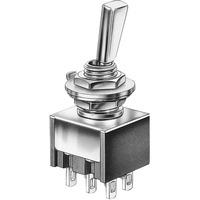 Marquardt 9040.2201 4A Miniature Toggle Switch DPDT On-On Solder P...