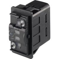 Marquardt 3250.0184 Rocker Switch 10A IP66/IP67 DPST Latch Faston ...