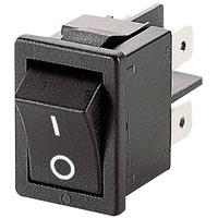 Marquardt 1858.0103 10A IP40 Rocker Switch DPST Solder Pin Angled ...