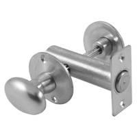 Matt Chrome Toilet Door Bolt