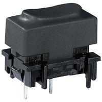 Marquardt 6450.0003 Narrow Key Switch 100mA 28V SPNO with Dark Gra...