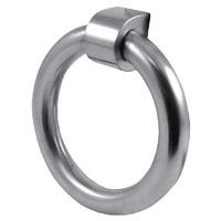 Matt Chrome Ring Knocker 107mm