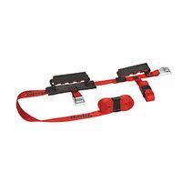 master lock set of 2 crossed straps with metal cam buckle and 2 handle ...