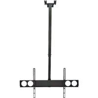 manhattan 423625 universal flat panel tv ceiling mount