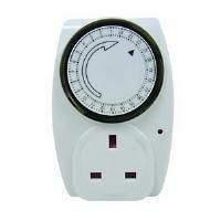 Masterplug Tm7 7-day Mechanical Segment Timer With Switch And Power Neon Indicator