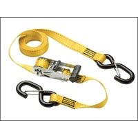 MasterLock Ratchet Tie Down + S Hooks 3m (Pack 2)