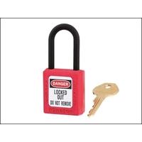 masterlock lockout padlock plastic shackle