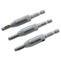 Machine Mart 3 Piece Hinge Drill Set