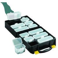 Machine Mart Xtra Topstore QOC/3/5 Assortment Cases with 12 Compartments (5 Pack)