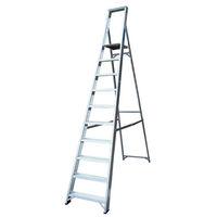 Machine Mart Xtra Lyte ESP10 10 Tread Aluminium Industrial Platform Stepladder