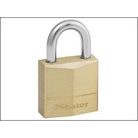 masterlock solid brass 20mm padlock 3 pin