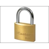 MasterLock V Line Brass 60mm Padlock - Keyed Alike 23435