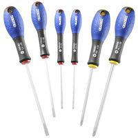 machine mart xtra britool e160902b set of 6 mechanics screwdrivers