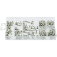 Machine Mart 140 Piece Stainless Steel Tapping Screw Assortment