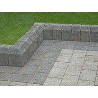 Marshall Tegula Kerb Pennant Grey External Return 90 Degrees (60 pack)