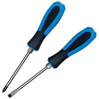 Machine Mart 2 piece Hammer Through Screwdriver Set