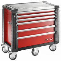 Machine Mart Xtra Facom JET.6M5 - 6 Drawer Tool Cabinet (Red)