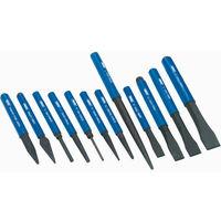 Machine Mart Xtra Draper CP12NP 12 Piece Cold Chisel and Punch Set