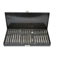 machine mart xtra laser 1687 star spline and hex bit set 40pc