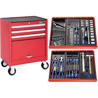 Machine Mart Xtra Britool E220319B Tool Kit 123 Piece & Tool Cabinet