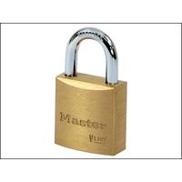 MasterLock V Line Brass 20mm Padlock - Keyed Alike 213