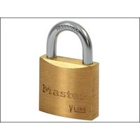 MasterLock V Line Brass 30mm Padlock - Keyed Alike 213