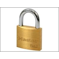 MasterLock V Line Brass 40mm Padlock - Keyed Alike 4232