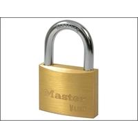 masterlock v line brass 60mm padlock keyed alike 31243