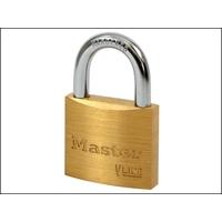 MasterLock V Line Brass 40mm Padlock - Keyed Alike 3231