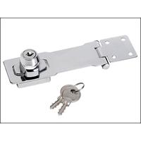 MasterLock Chrome Plated Steel Locking Hasp 117mm