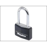 MasterLock Aluminium Black Vinyl Cover 50mm Padlock 4 Pin - 51mm Shackle