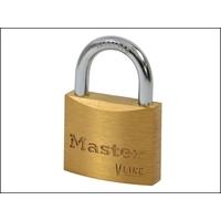 masterlock v line brass 35mm padlock keyed alike 314