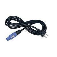 Mains cable PowerCon socket - PG plug Total number of pins: 3 Black Neutrik 1 pc(s)