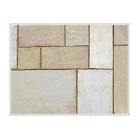 marshalls indian sandstone paving buff multi 560x560mm 64 slabs