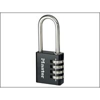 MasterLock Black 40mm 4 Digit Combination Padlock - 51mm Shackle