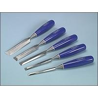 Marples Irwin M444 Blue Chip Bevel Edge Chisel - Set of 5