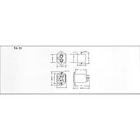 Mains filter + IEC socket, + fuse 250 Vac 1 A 3.7 mH (L x W x H) 60 x 45 x 33.5 mm Yunpen YL01T1 1 pc(s)