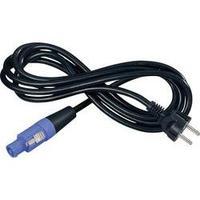 Mains cable PowerCon socket - PG plug Total number of pins: 3 Black Neutrik 1 pc(s)