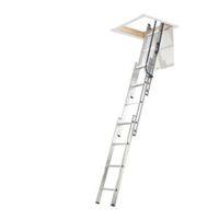 Mac Allister 3 Section 12 Tread Sliding Extension Loft Ladder