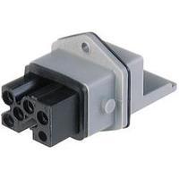 Mains connector ATT.LOV.SERIES_POWERCONNECTORS STAKEI Socket, vertical vertical Total number of pins: 5 + PE 16 A Grey